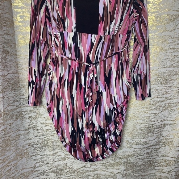 Motherhood Maternity Multicolour Abstract Print Blouse Size M - Picture 4 of 13